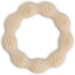Prénatal siliconen bijtring beige
