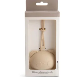 Prénatal siliconen fopspeenhouder beige