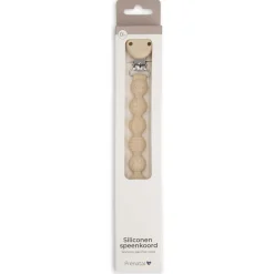 Prénatal siliconen fopspeenkoord beige
