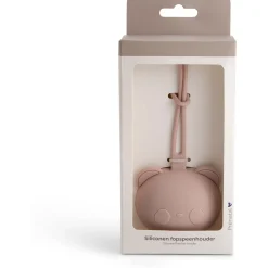 Prénatal siliconen fopspeenhouder roze