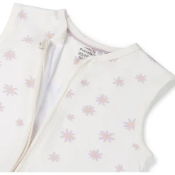 Prénatal slaapzak bloem wit