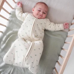 Prénatal slaapzak kleine dino beige