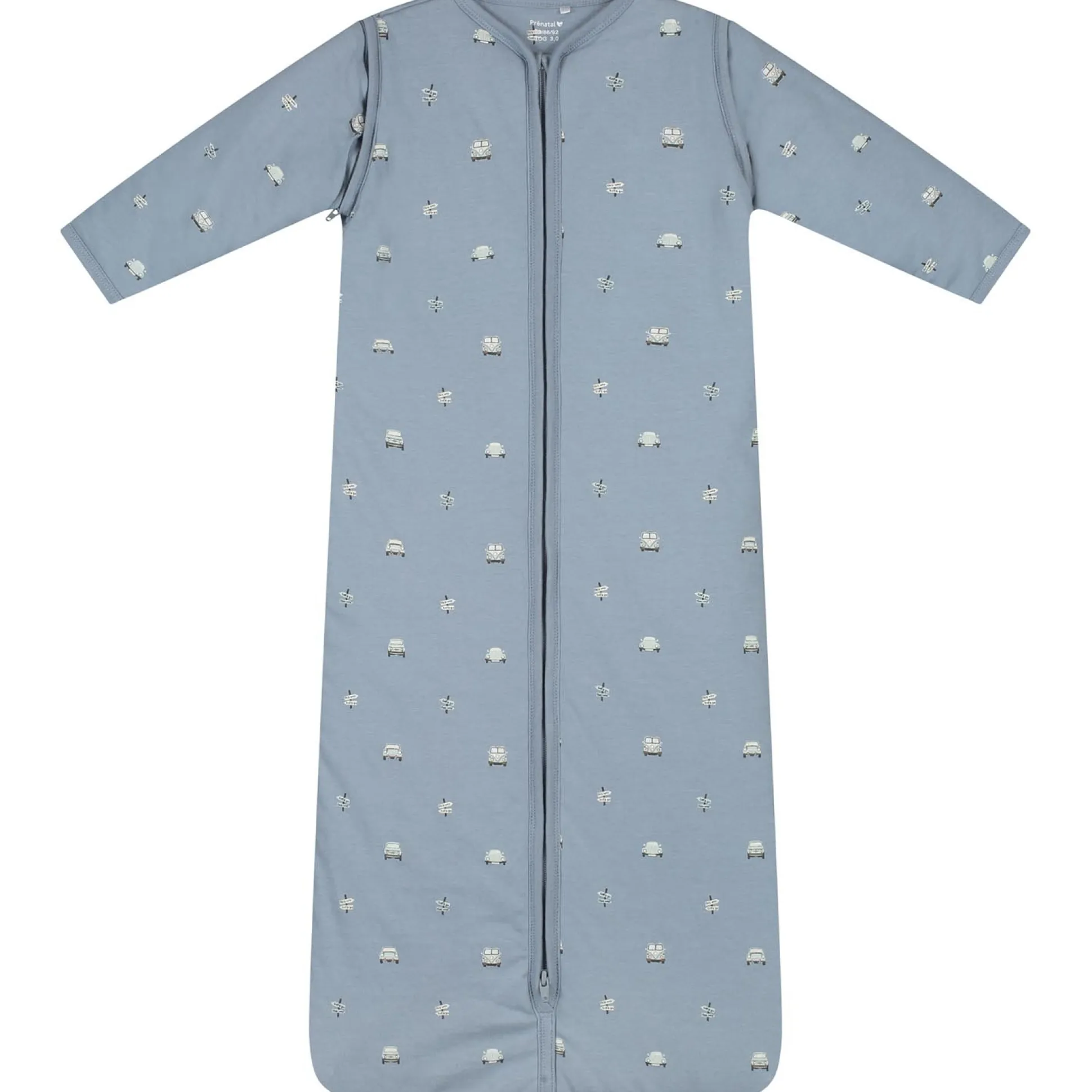 Prénatal slaapzak retro auto blauw