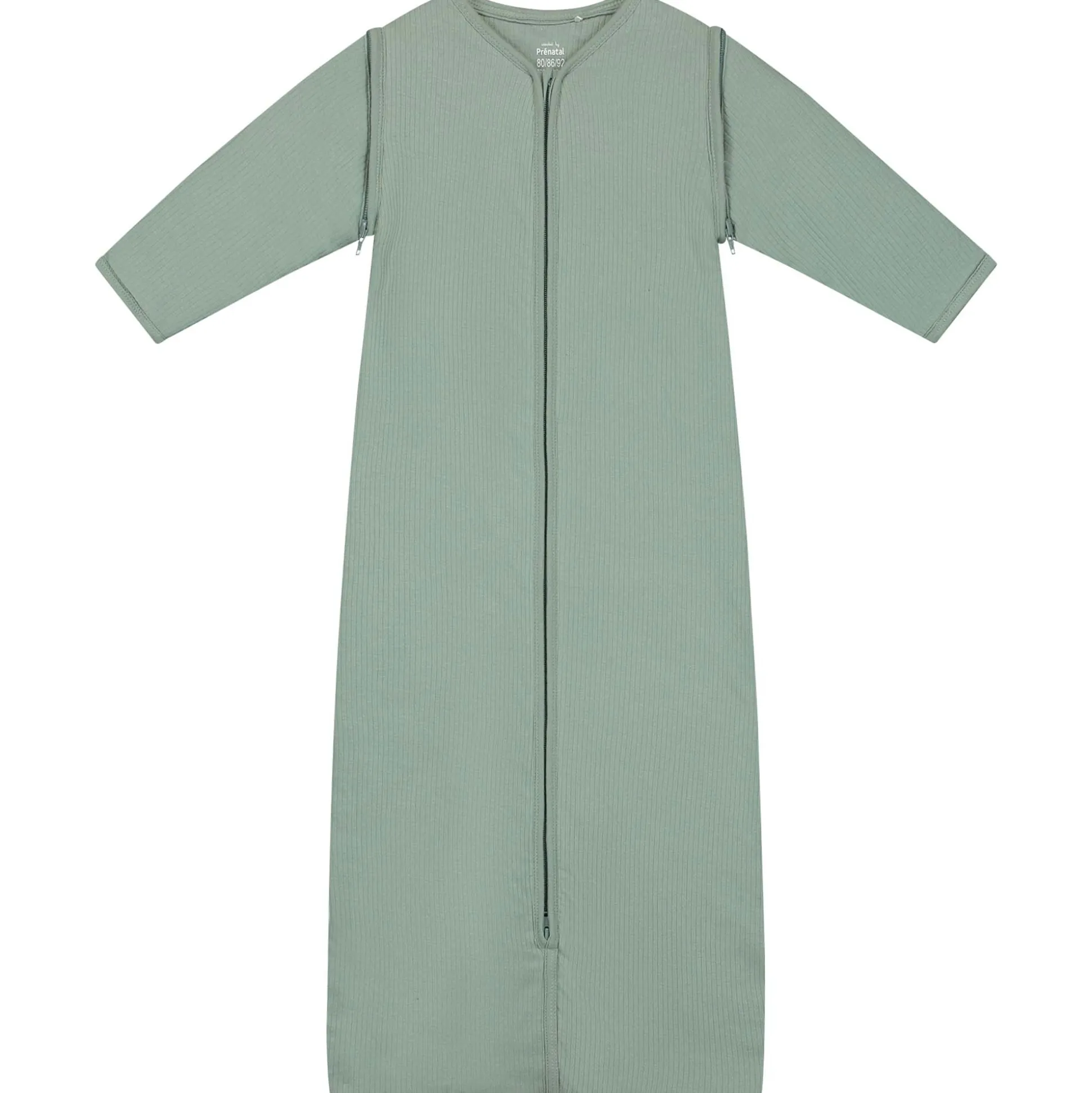 Prénatal slaapzak rib groen