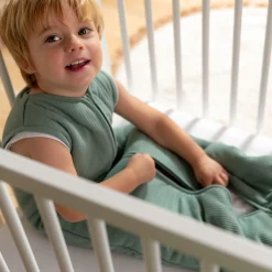 Prénatal slaapzak rib groen