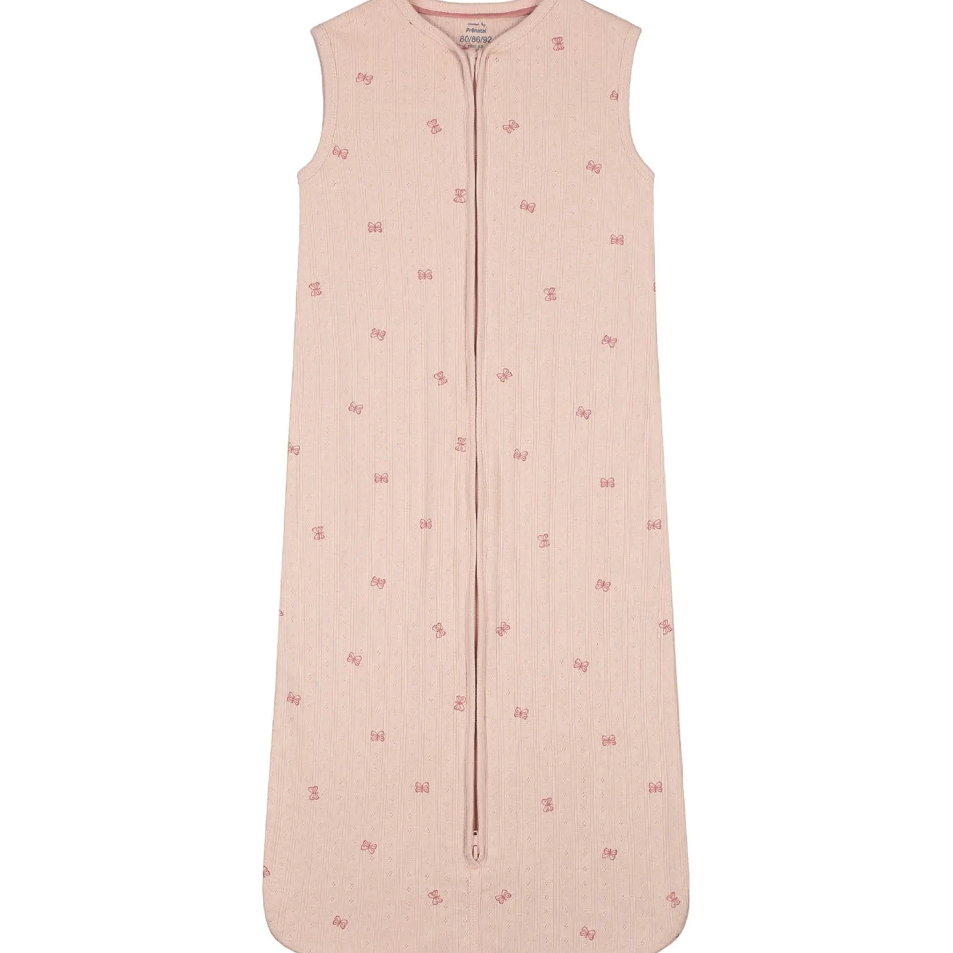 Prénatal slaapzak vlinder roze
