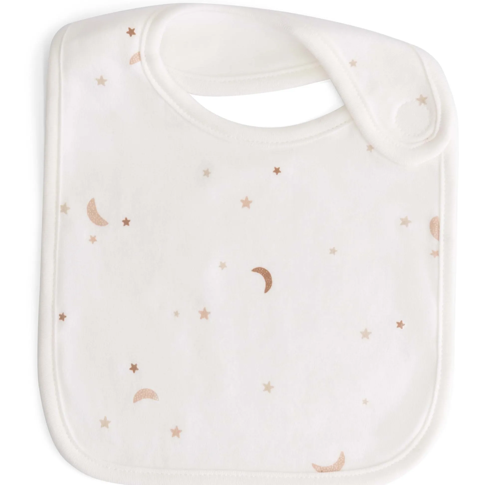 Prénatal slab Ster en Maan 2 stuks wit