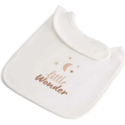 Prénatal slab Ster en Maan 2 stuks wit