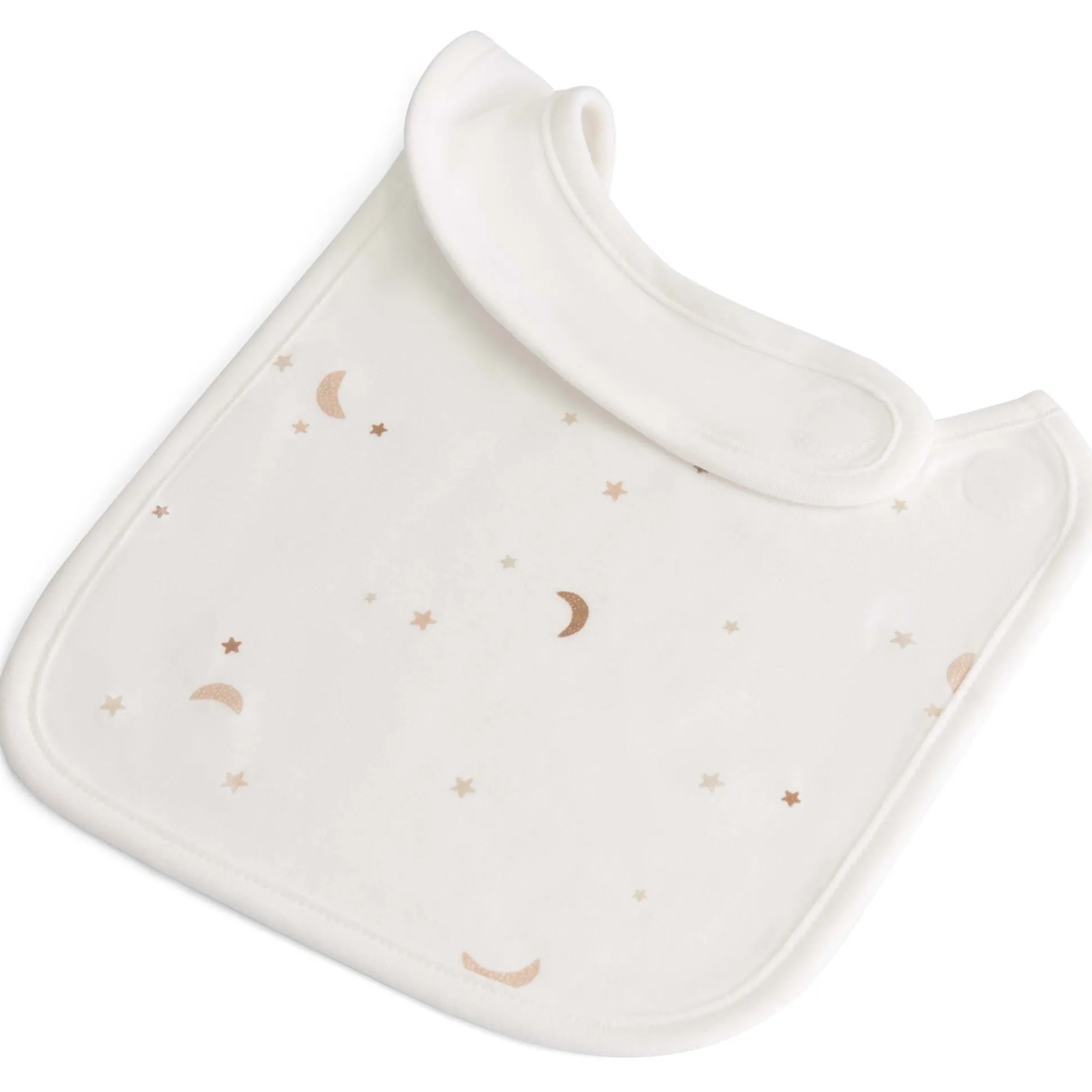 Prénatal slab Ster en Maan 2 stuks wit
