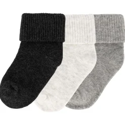Prénatal sokken 3 paar grijs