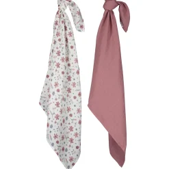 Prénatal swaddle Bloem 2 stuks  roze