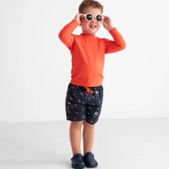 Prénatal UV zwemshirt neon lange mouwen  oranje