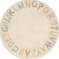 Prénatal vloerkleed ABC beige