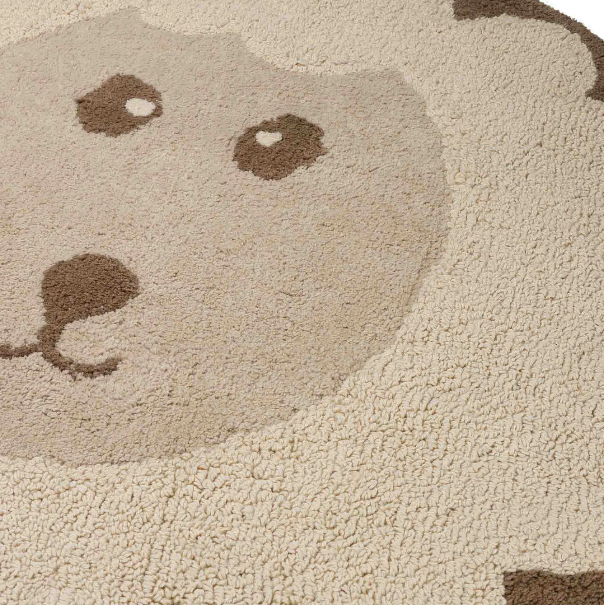 Prénatal vloerkleed schaap beige