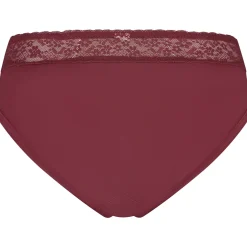 Prénatal voedingsbh & slip rood