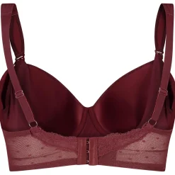 Prénatal voedingsbh & slip rood