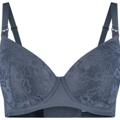 Prénatal voedingsbh  effen blauw