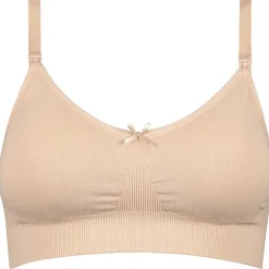 Prénatal voedingsbh voorgevormd beige