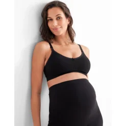 Prénatal voedingsbh voorgevormd   zwart