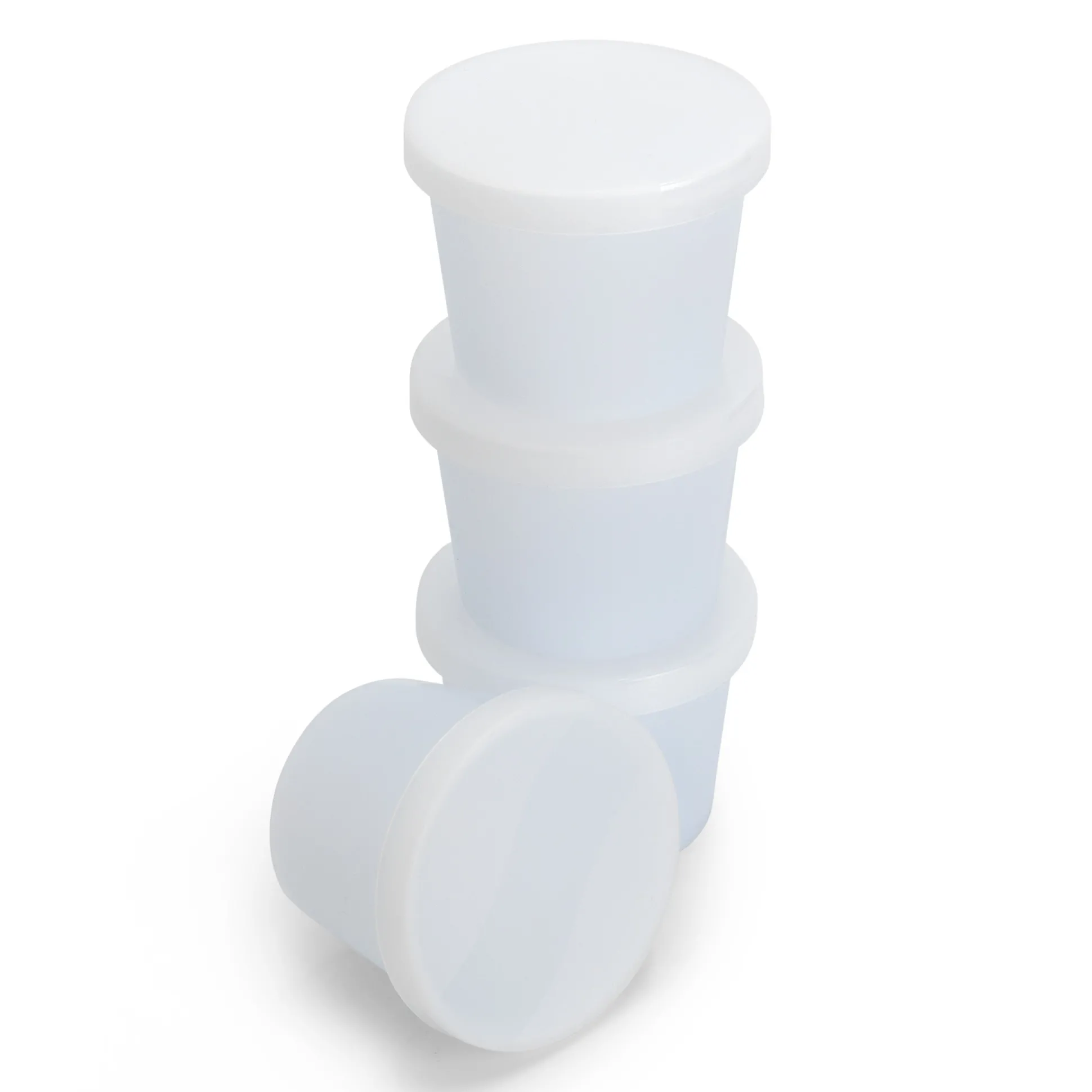 Prénatal voedingspotjes bewaarbakjes 4 stuks naturel