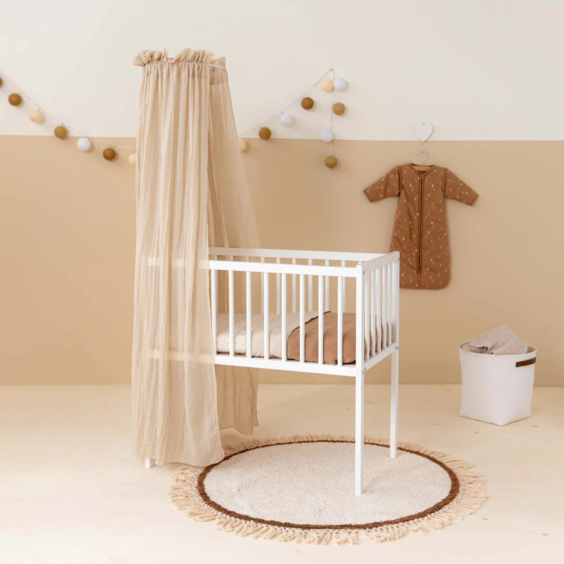 Prénatal wieg Elian 40x80cm White