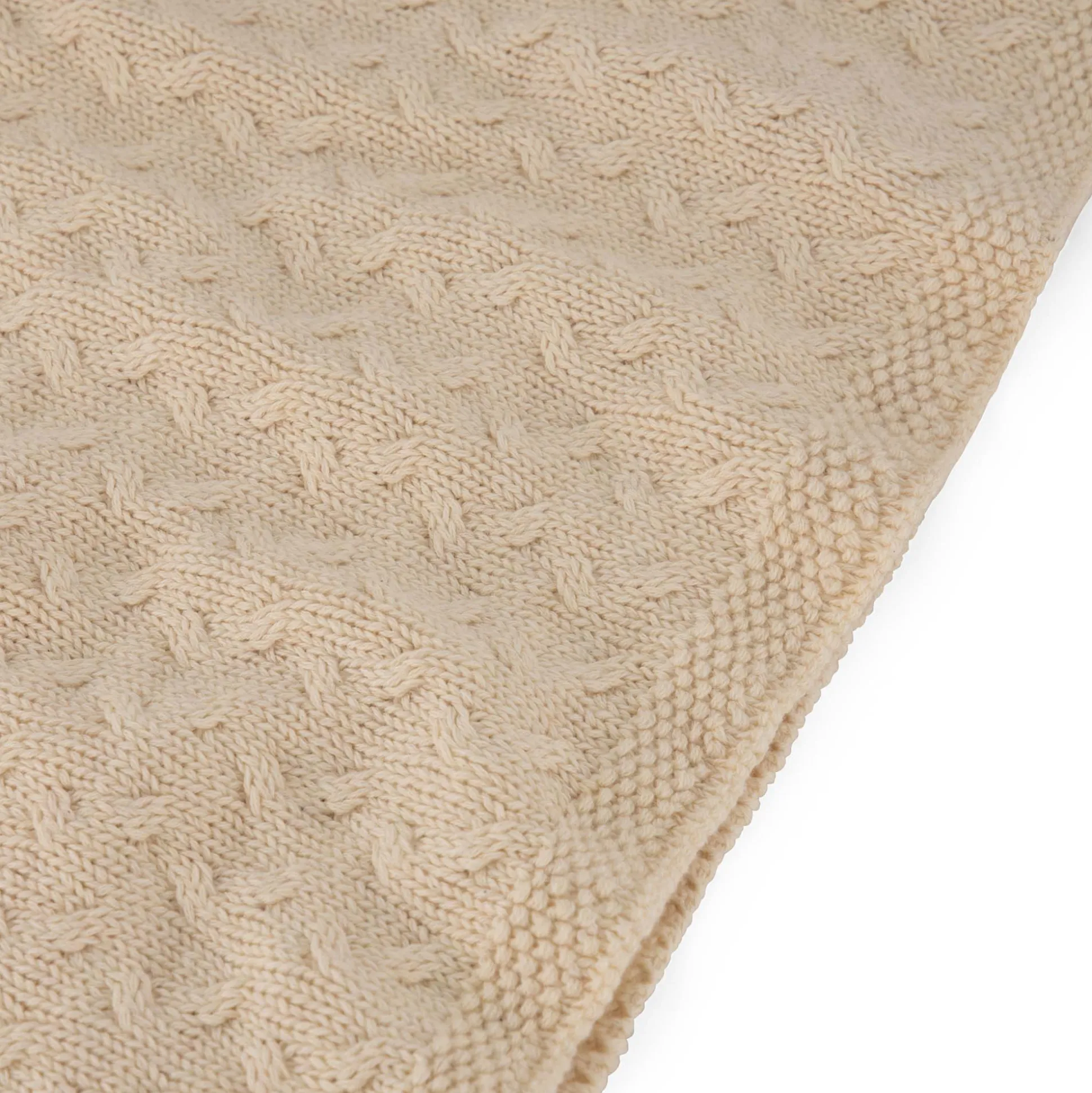 Prénatal wiegdeken beige