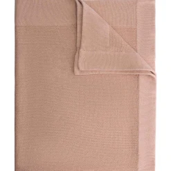 Prénatal wiegdeken Little Knits roze