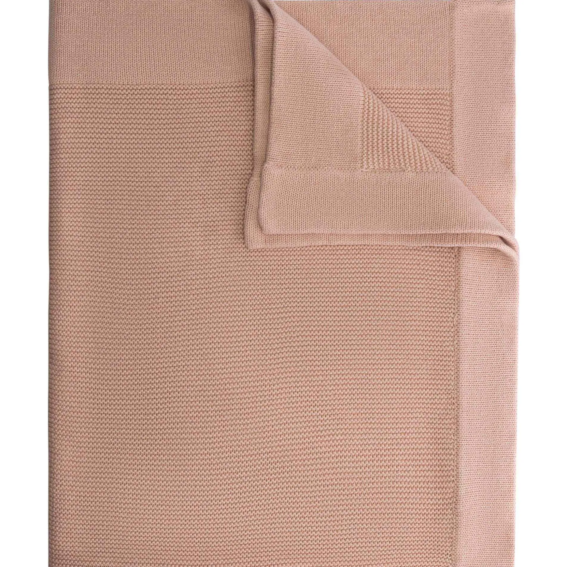 Prénatal wiegdeken Little Knits roze