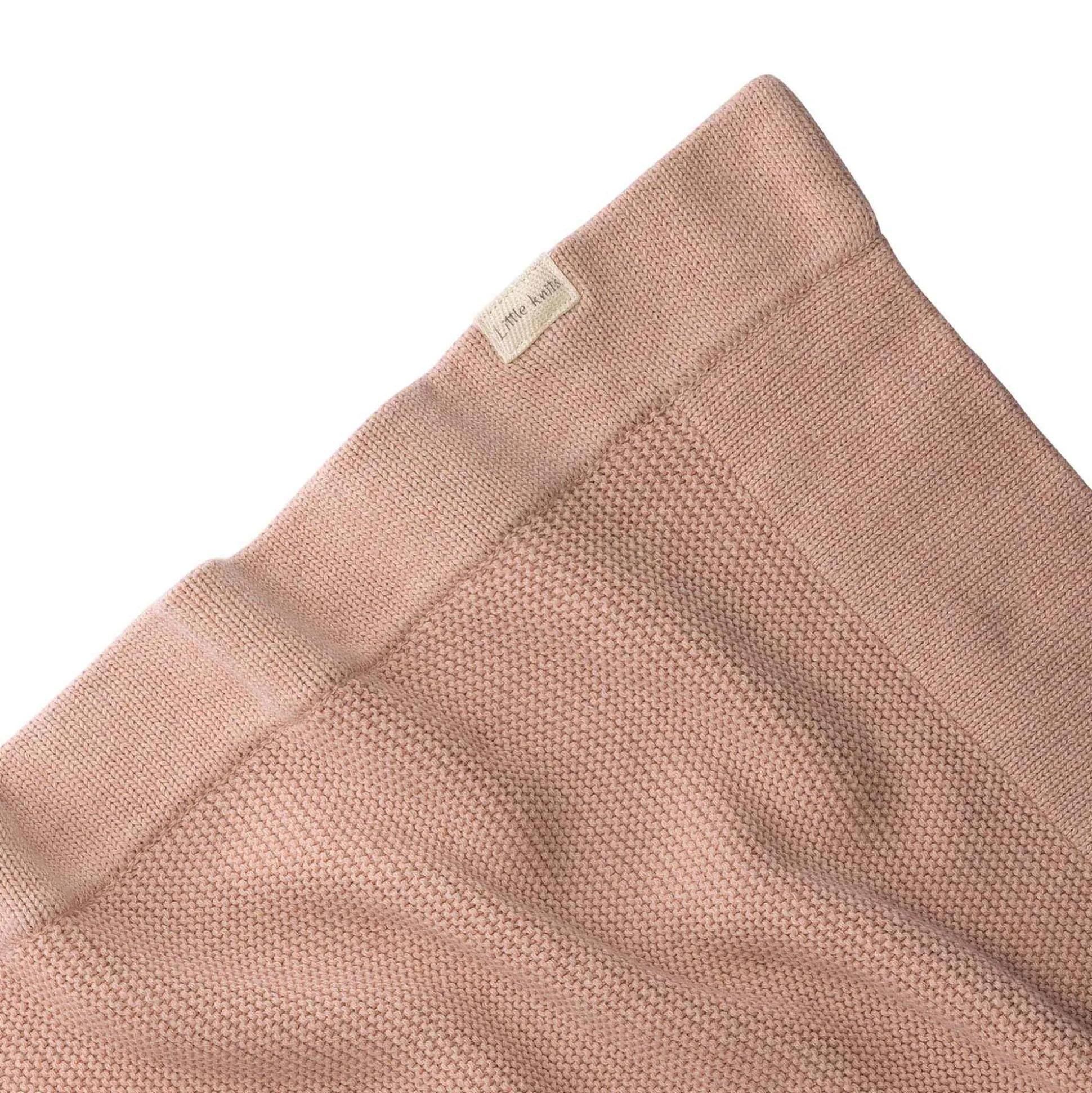 Prénatal wiegdeken Little Knits roze