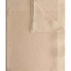 Prénatal wiegdeken Little Knits wit