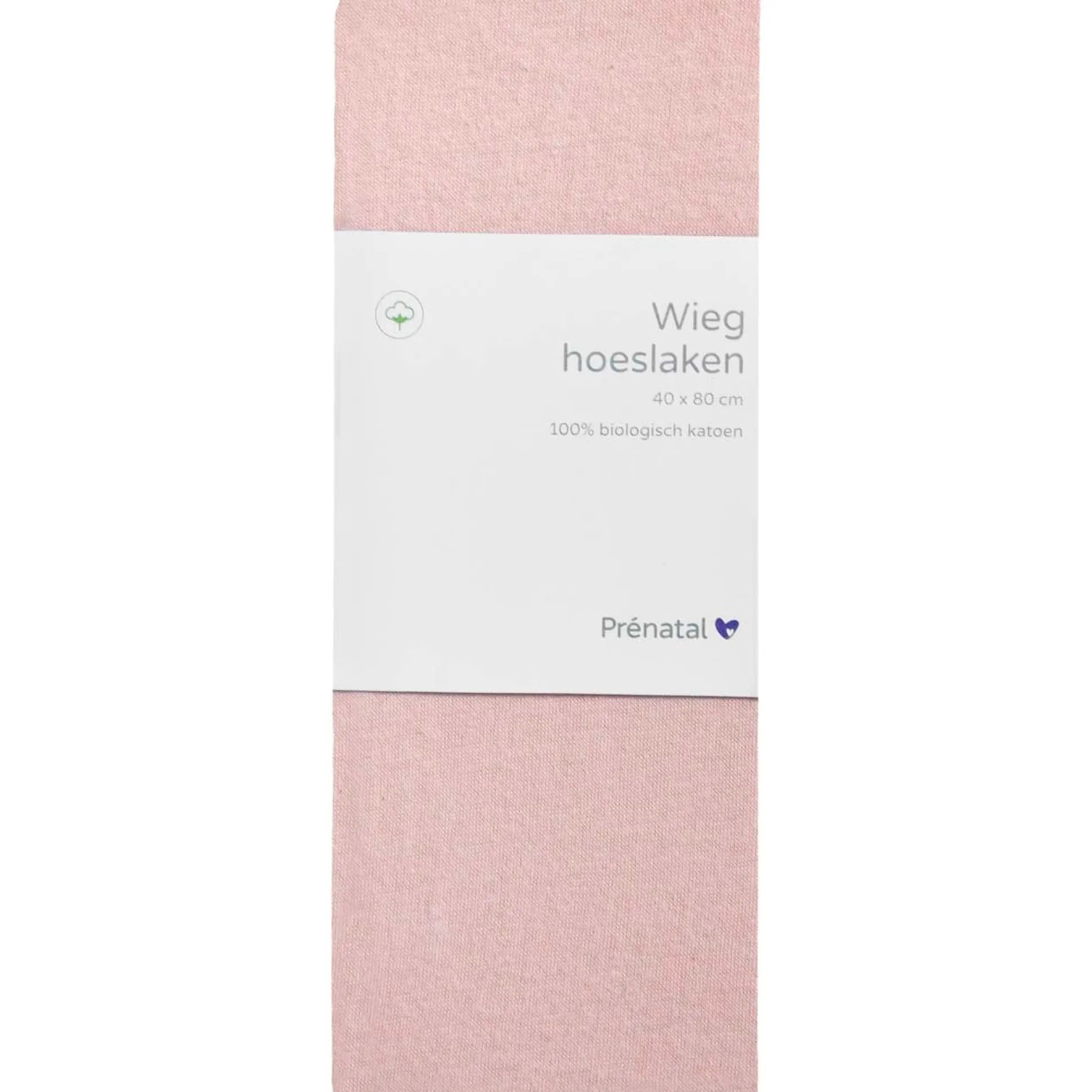 Prénatal wieghoeslaken roze