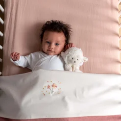 Prénatal wieghoeslaken roze