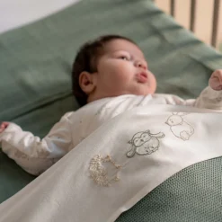 Prénatal wieglaken kleine vriendjes wit