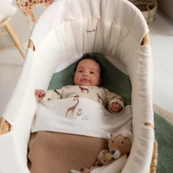 Prénatal wieglaken Savanne wit