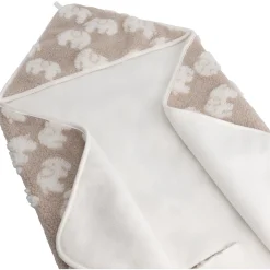 Prénatal wikkeldeken Olifant taupe