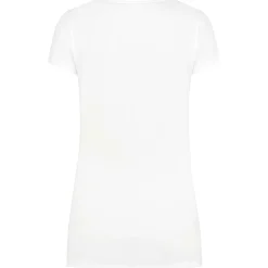 Prénatal zwangerschaps T-shirt korte mouwen effen wit