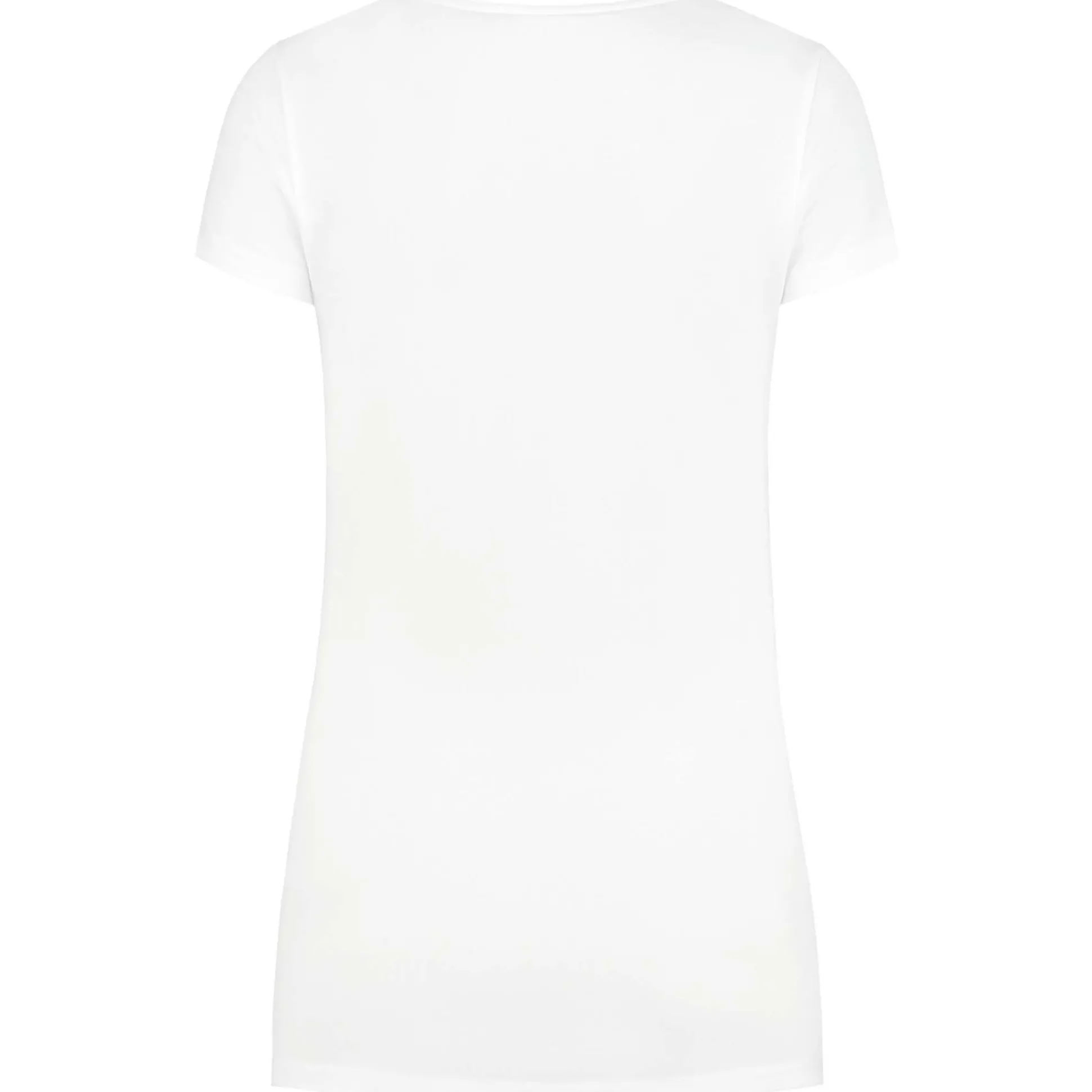 Prénatal zwangerschaps T-shirt korte mouwen effen wit