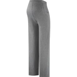 Prénatal zwangerschapsbroek lang strepen grijs