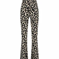 Prénatal zwangerschapsbroek lang panterprint beige