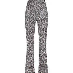 Prénatal zwangerschapsbroek lang all over print zwart