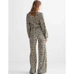 Prénatal zwangerschapsbroek lang all over print beige