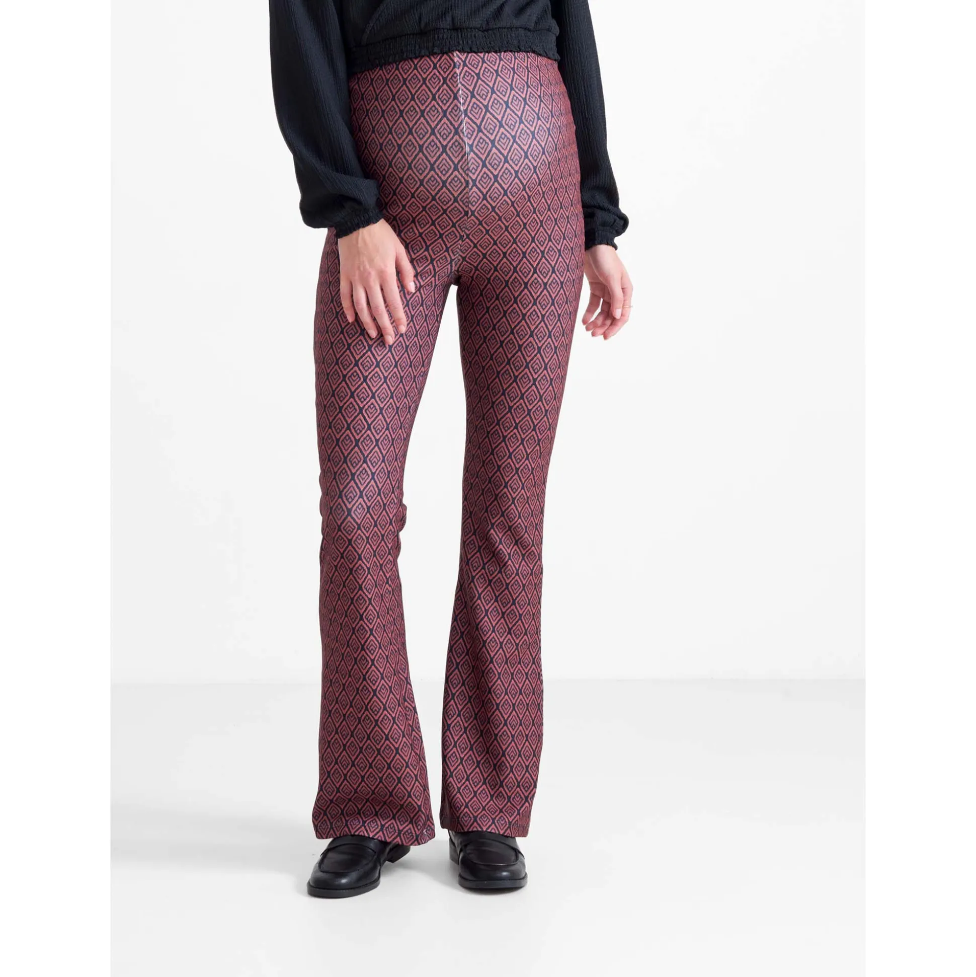 Prénatal zwangerschapsbroek lang rood