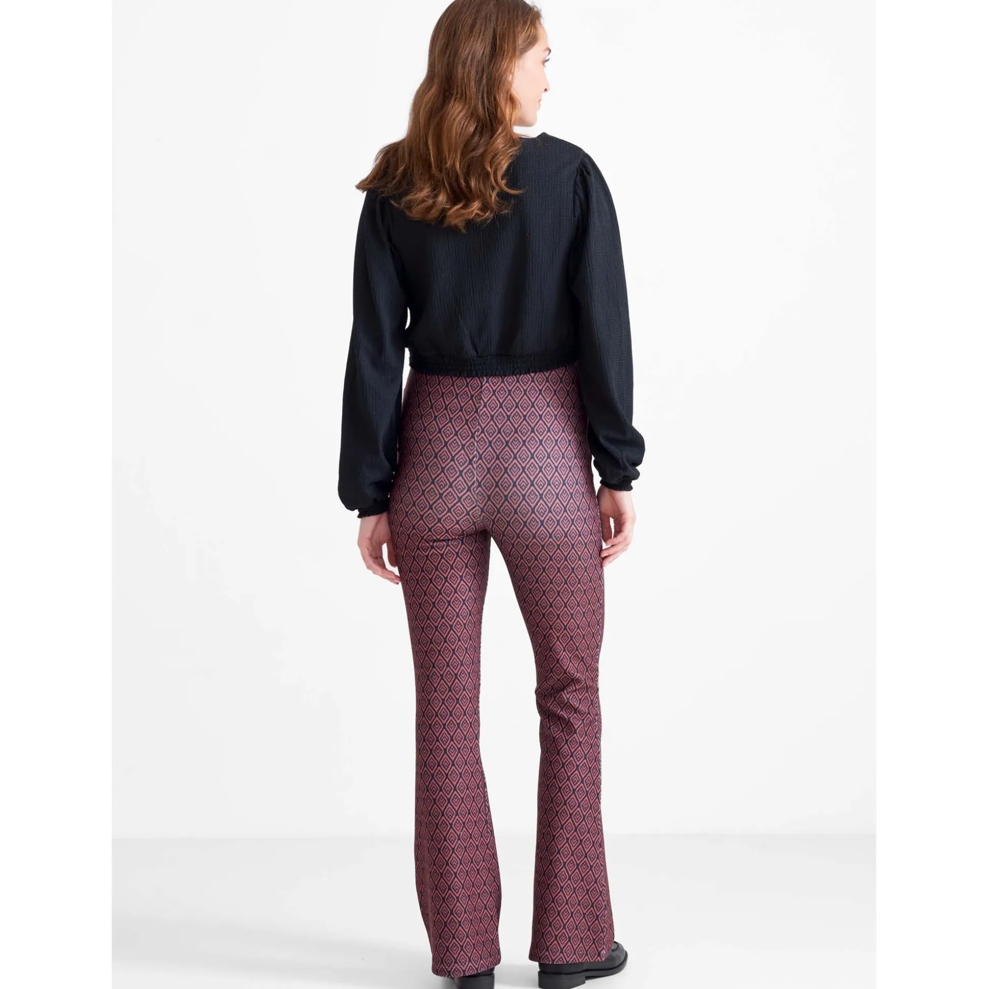 Prénatal zwangerschapsbroek lang rood