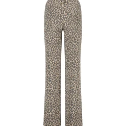 Prénatal zwangerschapsbroek lang panterprint beige