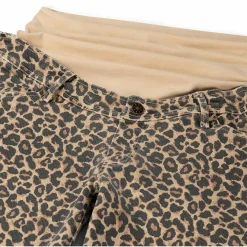 Prénatal zwangerschapsbroek lang panterprint beige