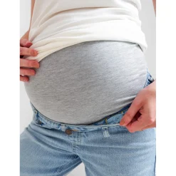 Prénatal zwangerschapsjeans lang effen denim
