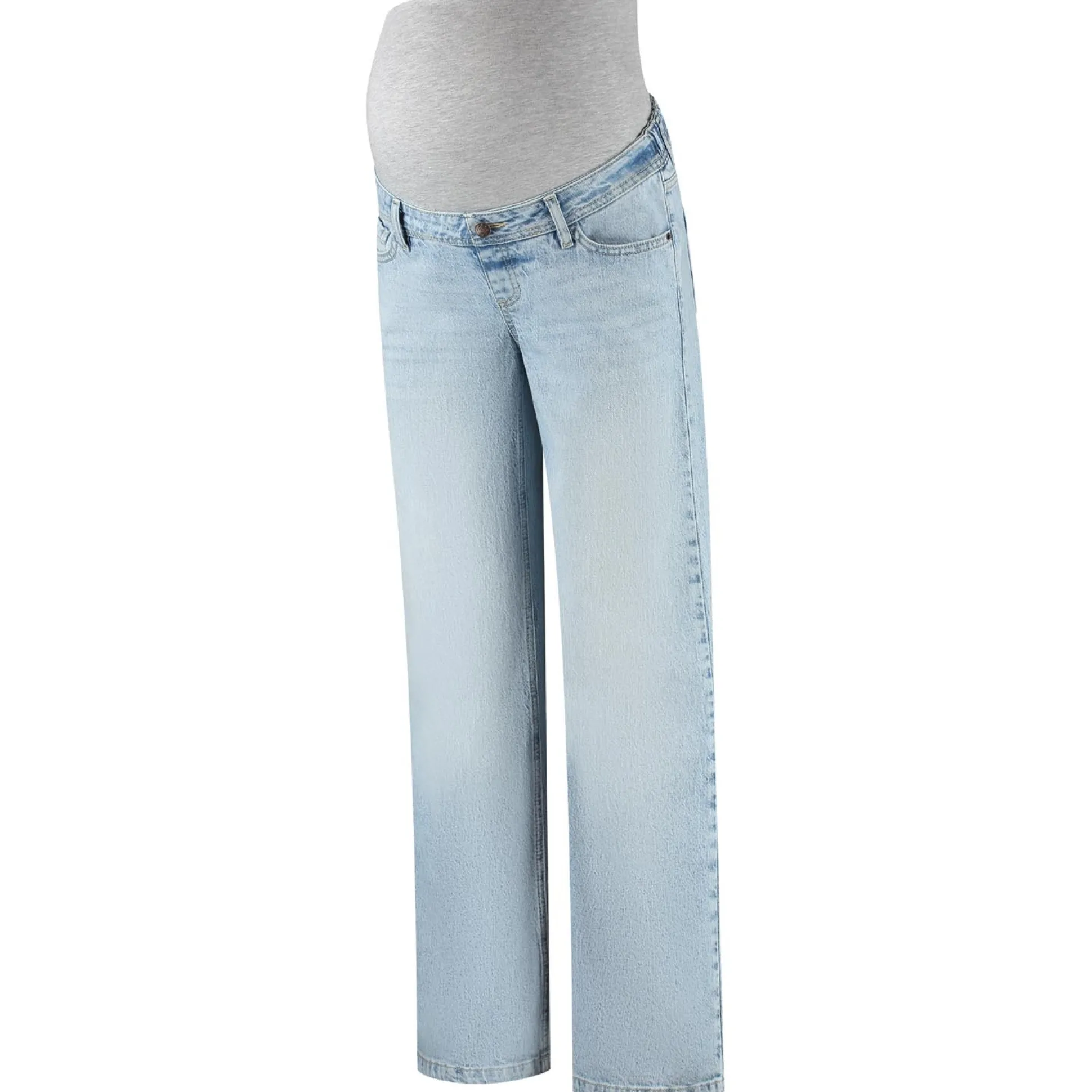 Prénatal zwangerschapsjeans lang effen denim