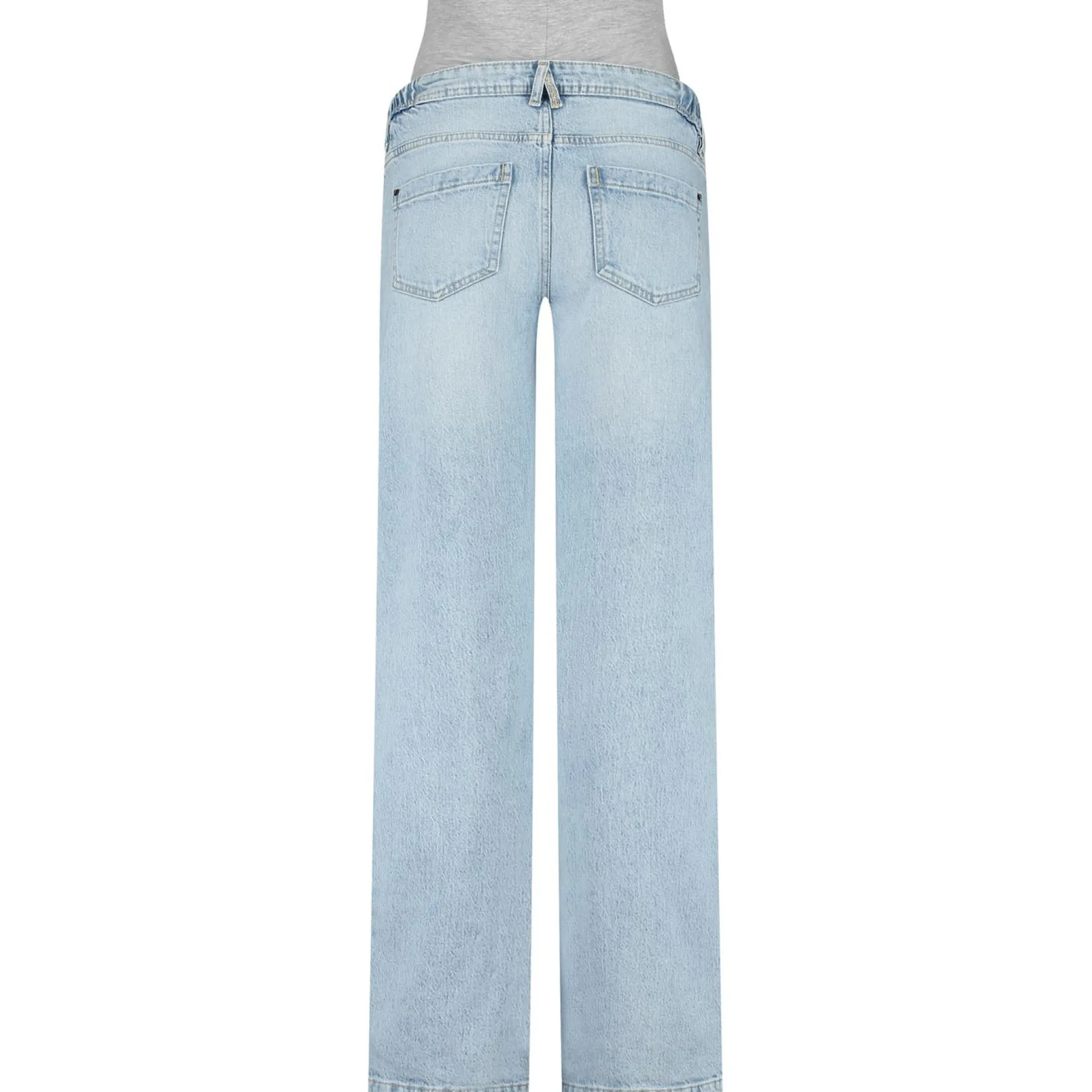 Prénatal zwangerschapsjeans lang effen denim