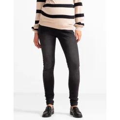 Prénatal zwangerschapsjeans lang effen zwart