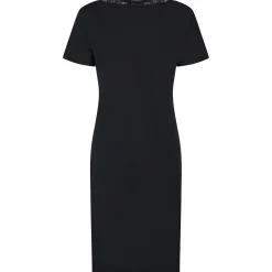 Prénatal zwangerschapspyjama lange mouwen all over print zwart